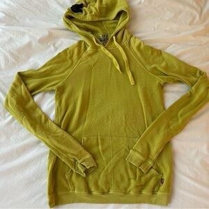 Freecity Chartreuse Hoodie with Black Detail